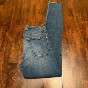 7 For All Mankind Women's Denim Skinny Jeans